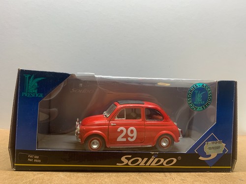 Solido fiat 500 - 1/18, boite