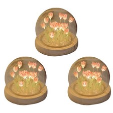 Tulipe veilleuse lumière de