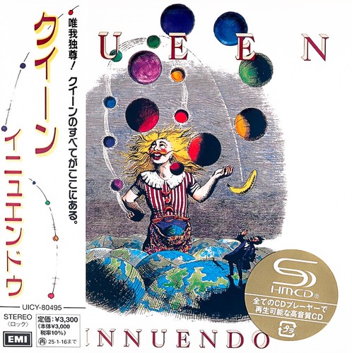 Queen unnuendo cd import - queen,