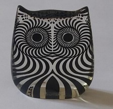 Chouette Plexiglass Signé Pal Abraham Plalatnik / Made In Brésil / Vintage /Rare