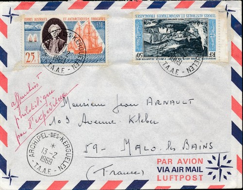 Lettre taaf fsat kerguelen - lettre, taaf/fsat