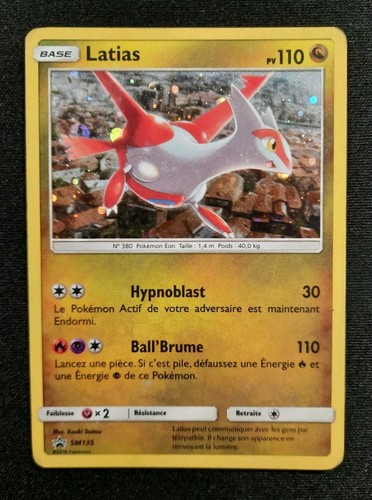 Carte pokémon latias cosmo - carte,