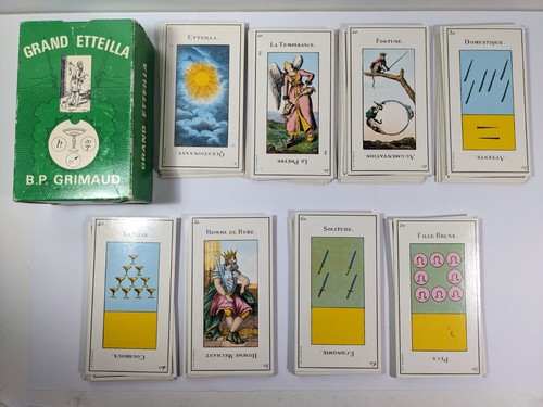 Ancien tarot grand etteilla - ancien,