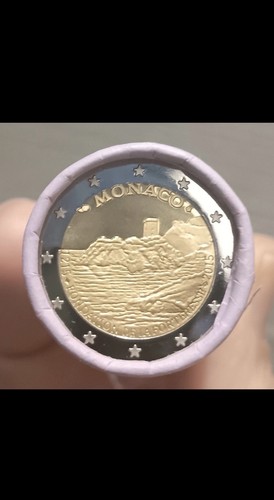 Euros commémorative monaco - euros,