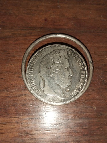 Ancienne pince billet - à,