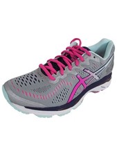 Asics Femmes Gel-Kayano 23 Chaussures Course,Argent / Rose Brille / Mauve ,us