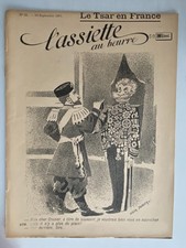 ASSIETTE AU BEURRE 1901  N°