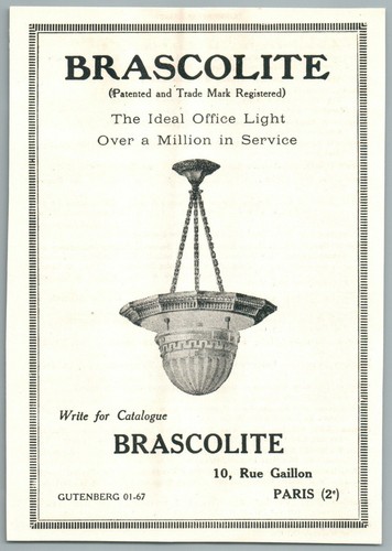 1920 brascolite chandelier - brascolite,