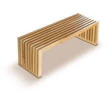 Banc En Chêne Massif Moderne