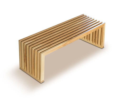 Banc chêne massif - en,