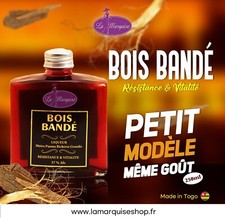 Liqueur Bois Bandé 250ml Aphrodisiaque Naturel  Stimulant  Muira Puama  Richeria