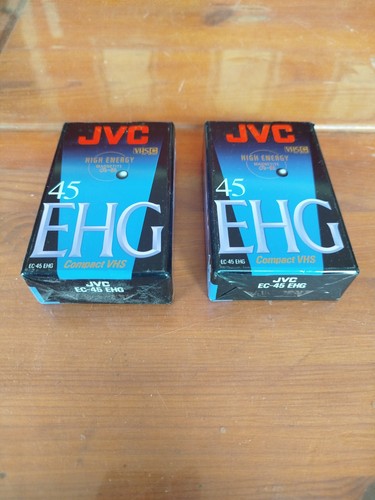Cassettes vhs jvc ec 45 - 2,