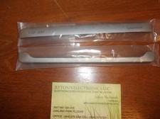  Garmin vhf 100/200 front bezel top and bottom "gray"