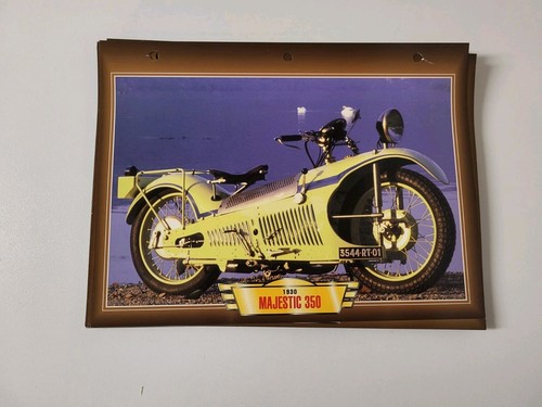 Majestic 350 1930 carte - , fiche