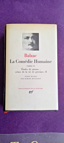 Pléiade balzac comédie - la,