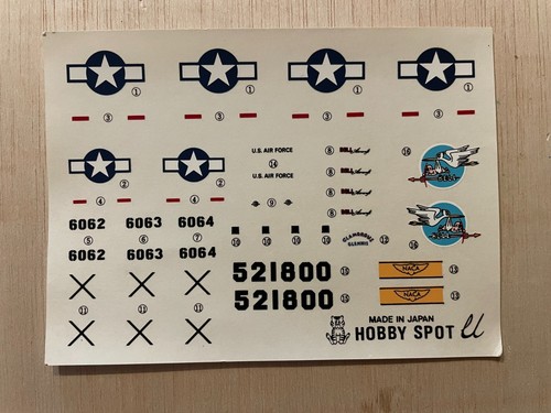 Hobby spot 7201 decals - hobby,