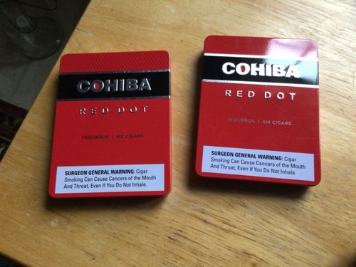 Cohiba cigar tins lot - cohiba,