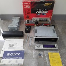 Autoradio Sony CDX-F7500 CD MP3 50Wx4 façade détachable écran intégré complet