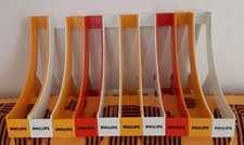 Range-Disques vinyls-PHILIPS-blanc Rouge Orange-Vintage-SWEDEN-Suède-seventies