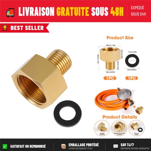 Adaptateur gpl bouteille gaz - gpl,