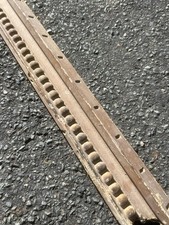 280cm Baguette Boiserie Moulure Bois Sculpté Ancien Château Cadre Encadrement