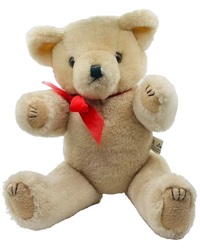 Ours ancien beige articulé - cp,