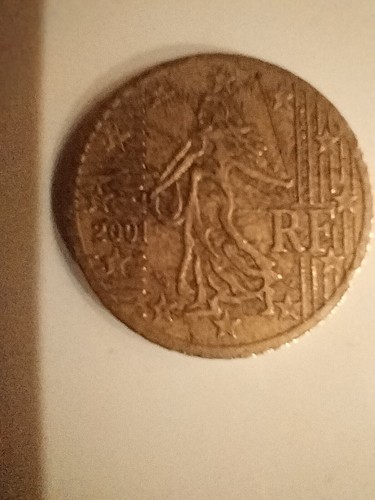 Pièce cent 2001 - cent,