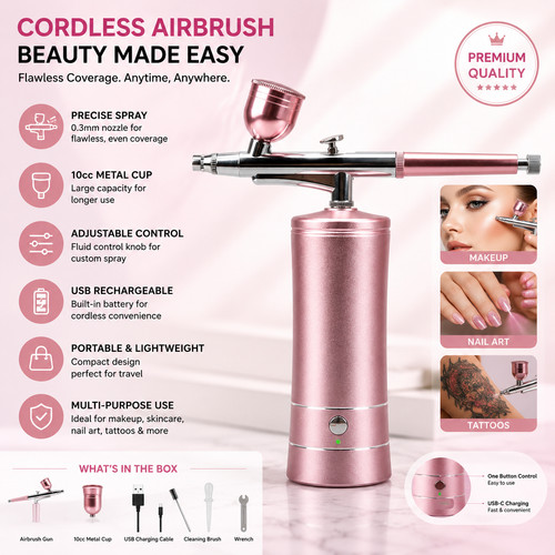 Cordless airbrush kit - cordless,