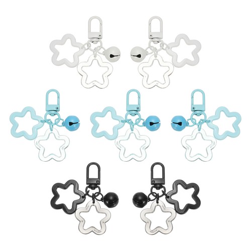7pcs acrylic pentagram - acrylic,