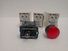 Telemecanique XB5AV44 - Lampe Pilote Harmony XB5 Rouge Incandescente LOT 3 PCS