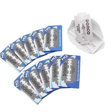 Lames de rasoir de sureté, de sécurité. Lames double tranchant. Lot de 10