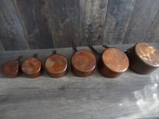 Série de 6 casseroles en