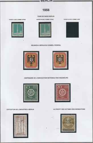 Berlin annees 1956 - 1956/1962,