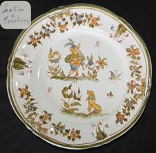 LALLIER à MOUSTIERS : Assiette plate 21,5 cm (excellent état)