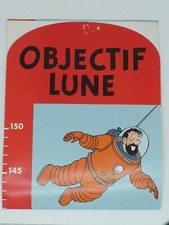 ANCIENNE TOISE TINTIN OFFERTE PAR LU - Objectif Lune - 150 cm