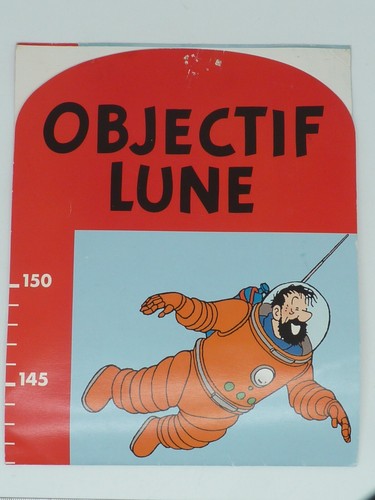 Ancienne toise tintin offerte - ancienne,