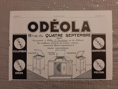 Publicité presse ancienne - presse,