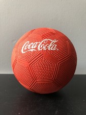 Vintage Petit Ballon Gonflable Publicitaire COCA-COLA Rouge rare