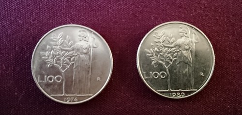 Pièces ancienne italienne - 2,