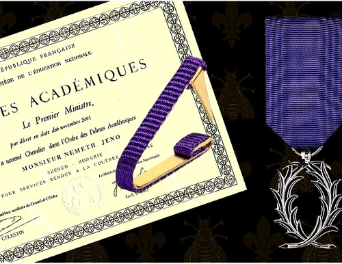 Ordre des palmes academiques - palmes,