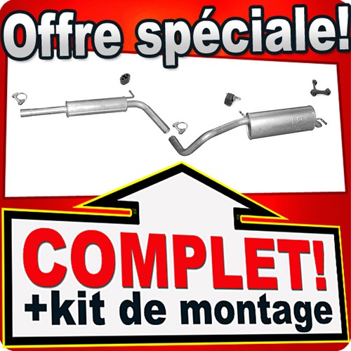 Ligne pot échappement - ligne,