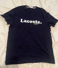 T-shirt Lacoste Homme Bleu Marine