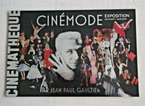 Jean paul gaultier carte promo - jean,