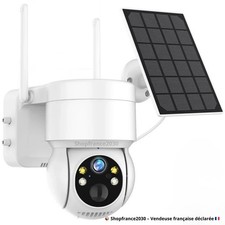 Caméra Surveillance Solaire