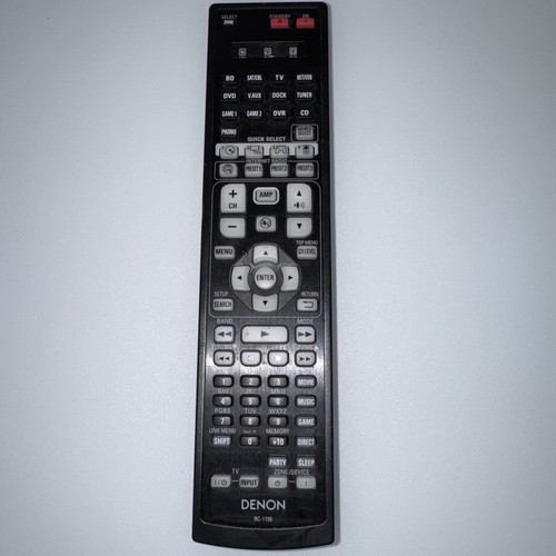 Original denon 1156 remote - original, rc-1156