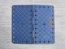 MECCANO: plaque a charnière 11.5x6cm - réf 198