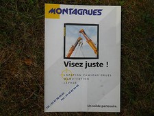 WSI CONRAD MINITRUCKS NZG MEDIACO ANCIEN DEPLIANT COMMERCIAL MONTAGRUES PARIS  