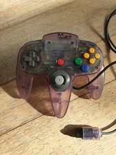 Manette transparente violette - manette,