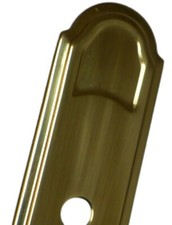 Alno Comprise A1568 3 PB Laiton Plaque Arrière 3.0 "( 19.7cm) pour Centre