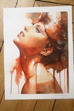 T belle estampe sensuelle